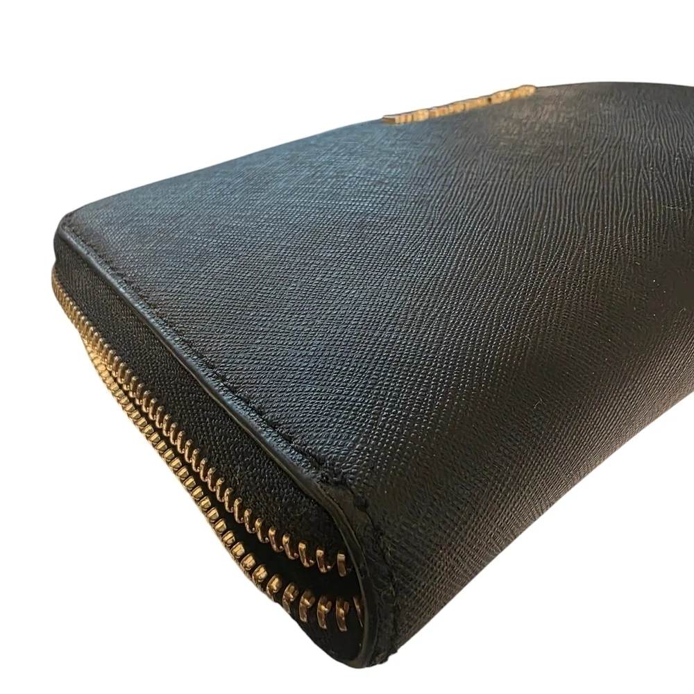 Michael Kors Black Zip Wallet - Picture 3 of 5